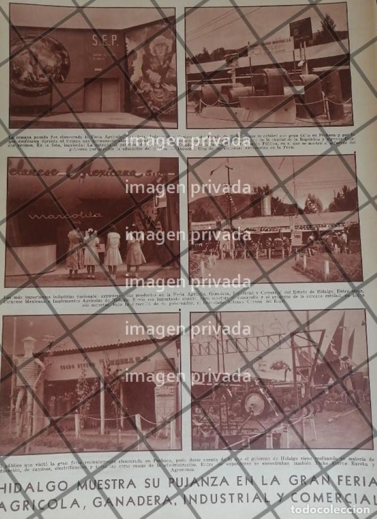 Poster collecting: AFICHE ANTIGUO 1ERA EXPOSICION GANADERA DE HIDALGO 1958