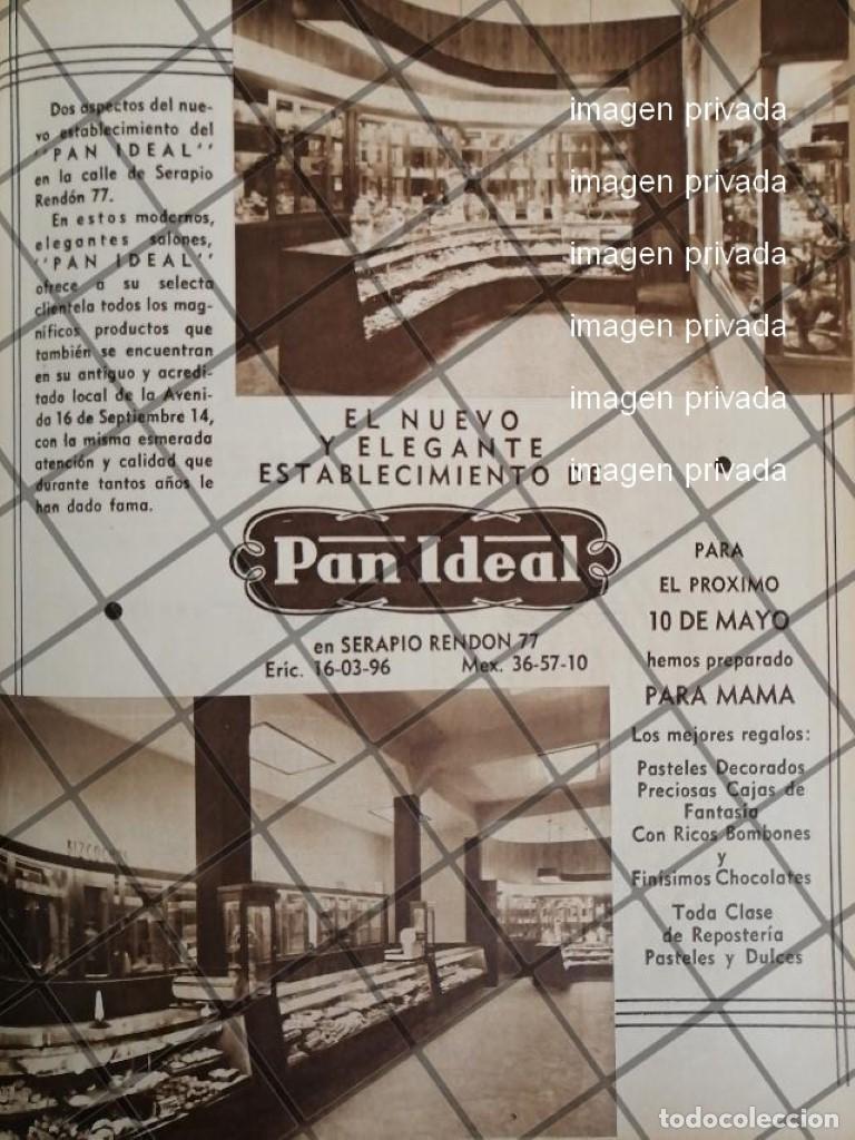 Collectionnisme d'affiches: CARTEL ANTIGUO. PAN DULCE PAN IDEAL S.A 1948 -5