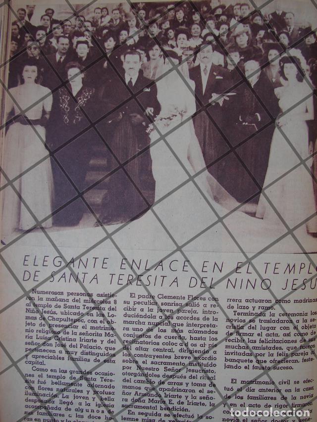 Collectionnisme d'affiches: AFICHE RETRO BODA. DEL PALACIO IRIARTE 1944