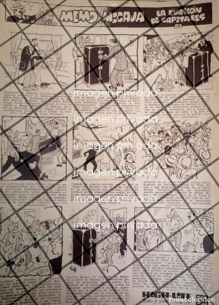 Collectionnisme d'affiches: TIRA COMICA ANTIGUA MEMO MIGAJA POR: GERMAN BUTZE. 1946