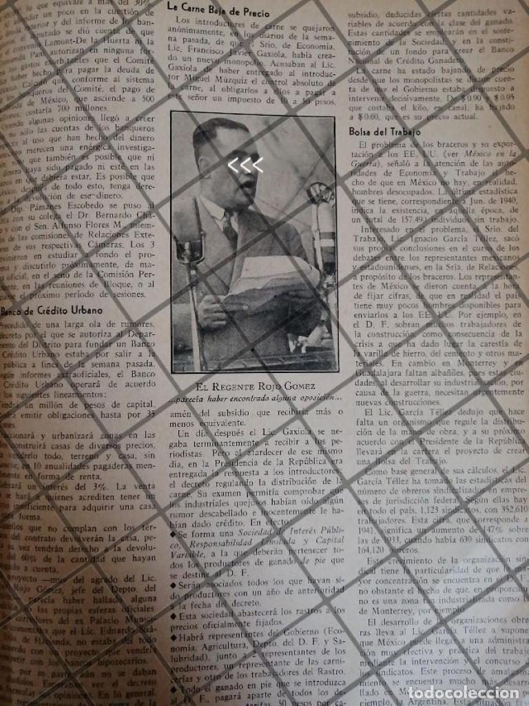 Sammeln von Plakaten: AFICHE RETRO JAVIER ROJO GOMEZ 1942 CREACION DE BANRURAL