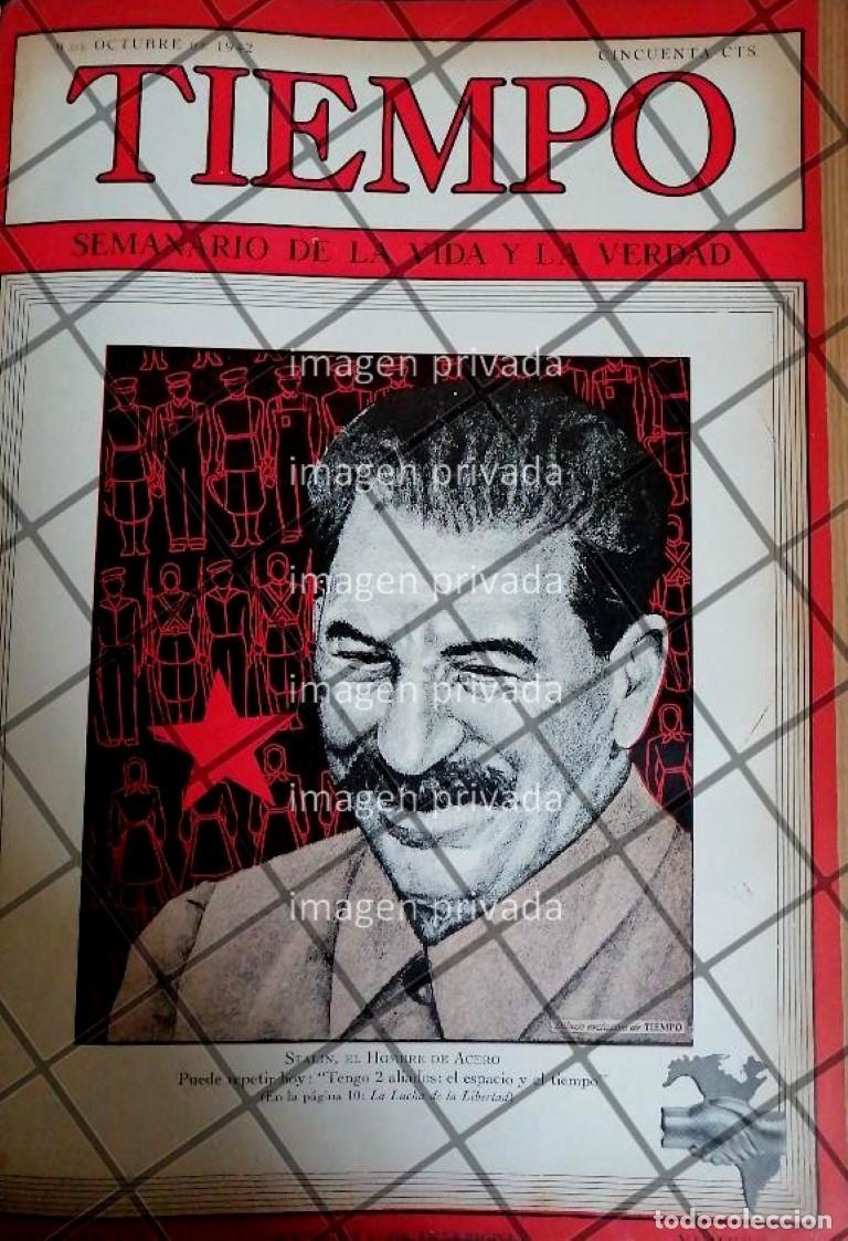 Poster collecting: PORTADA ANTIGUA JOSEPH STALIN 1942