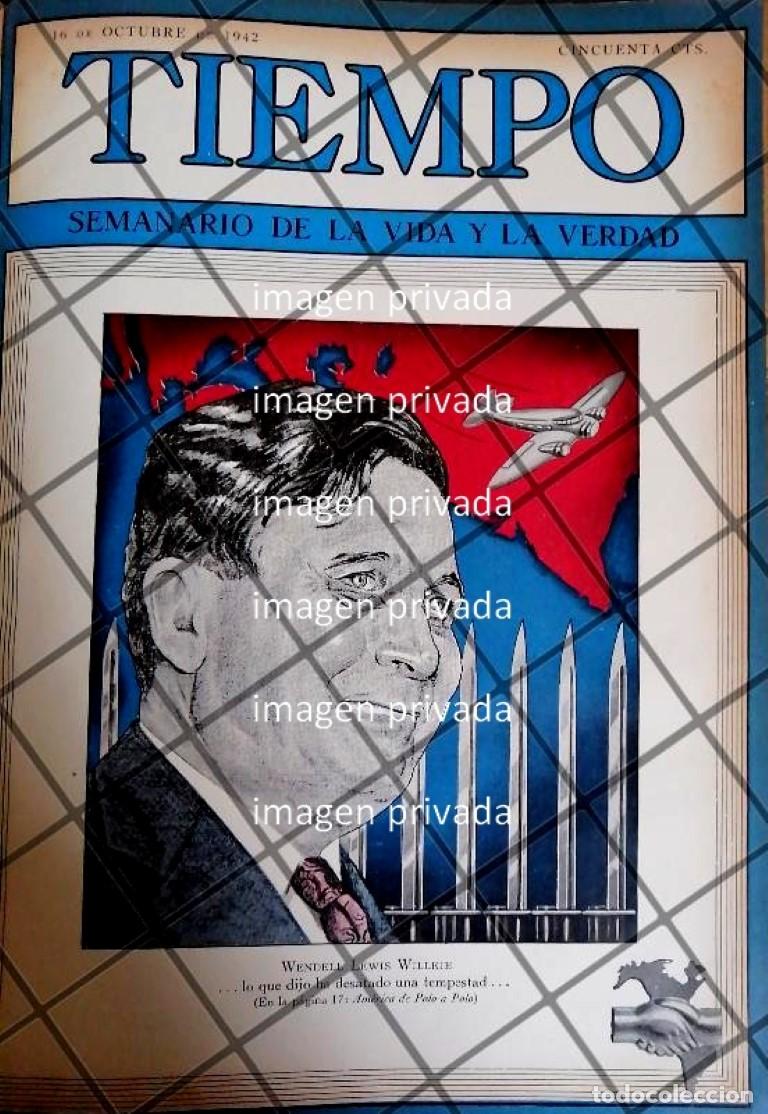 Poster collecting: PORTADA ANTIGUA WENDELL LEWIS WILLKIE Y SU POLEMICA 1942
