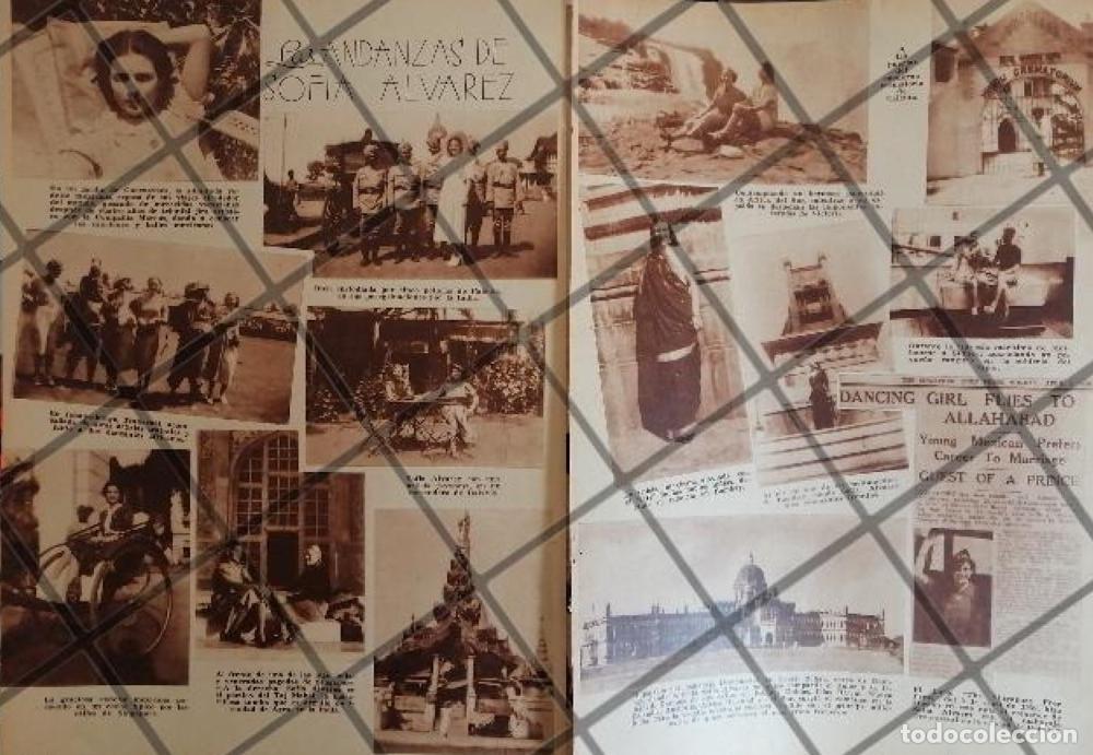 Sammeln von Plakaten: AFICHE ANTIGUO INICIOS DE LA ACTRIZ SOFIA ALVAREZ 1939