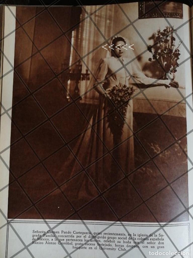 Sammeln von Plakaten: AFICHE ANTIGUO BODA. CARMEN PANDO CORTEGUERA 1948