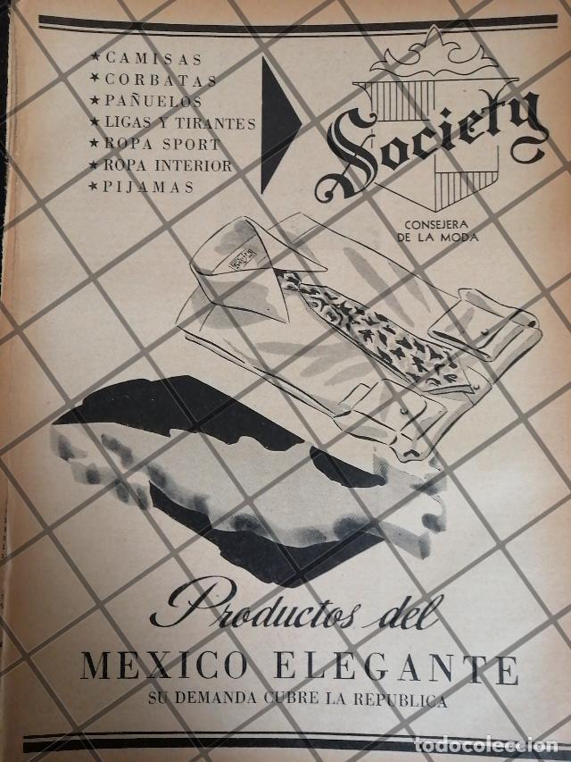 Sammeln von Plakaten: CARTEL PUBLICITARIO ANIGUO CAMISAS SOCIETY 1942