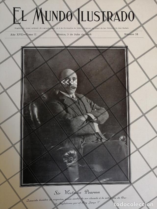 Sammeln von Plakaten: PORTADA ANTIGUA. SIR. WEETMAN PEARSON 1910