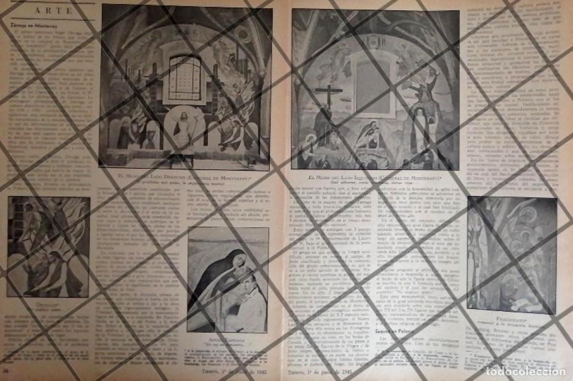 Sammeln von Plakaten: AFICHE RETRO PINTOR ANGEL ZARRAGA EN MONTERREY 1945