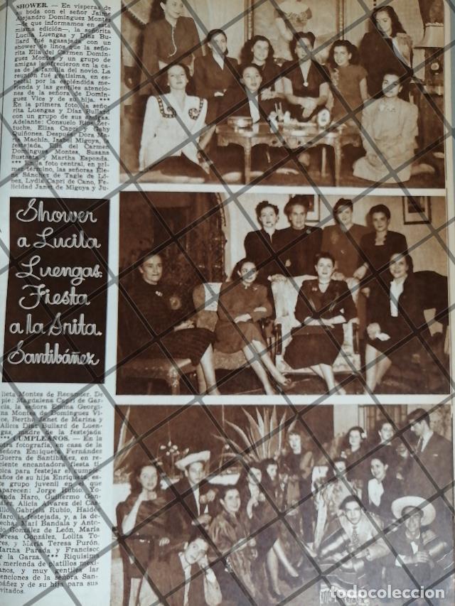 Poster collecting: AFICHE ANTIGUO FIESTA A LUCILA LUENGAS DIAZ 1948