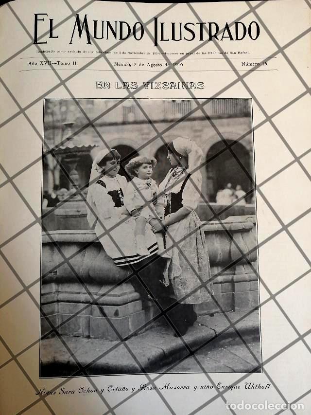 Poster collecting: PORTADA ANTIGUA 1910 OCHOA Y ORTU&Ntilde;O COLEGIO VIZCAINAS