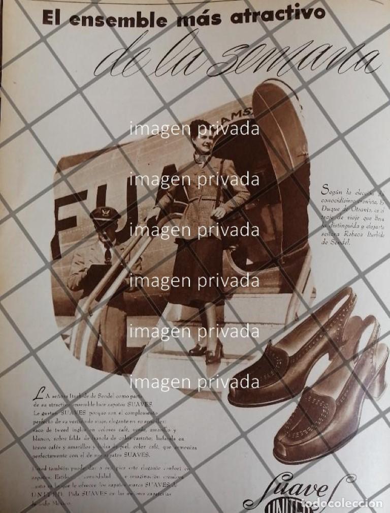 Poster collecting: CARTEL RETRO REBECA ITURBIDE BETANCOURT Y ZAPATOS UNITED