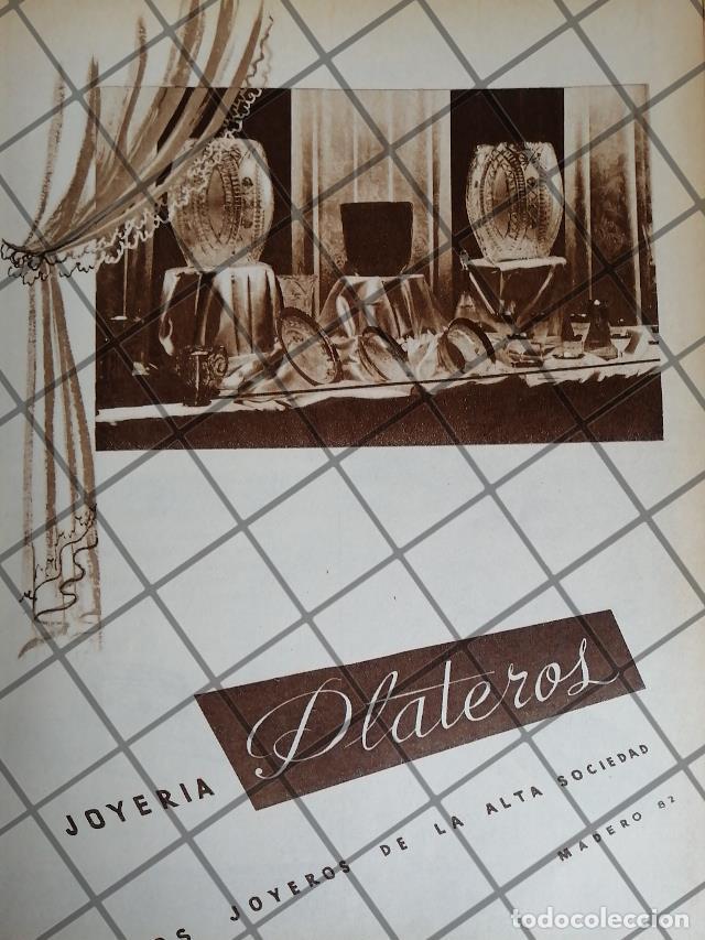 Poster collecting: CARTEL ANTIGUO JOYERIA PLATEROS 1948 7