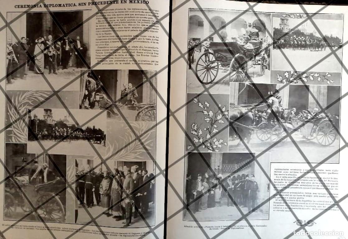 Poster collecting: AFICHE ANTIGUO DIPLOMATICOS EN MEXICO 1910 CENTENARIO