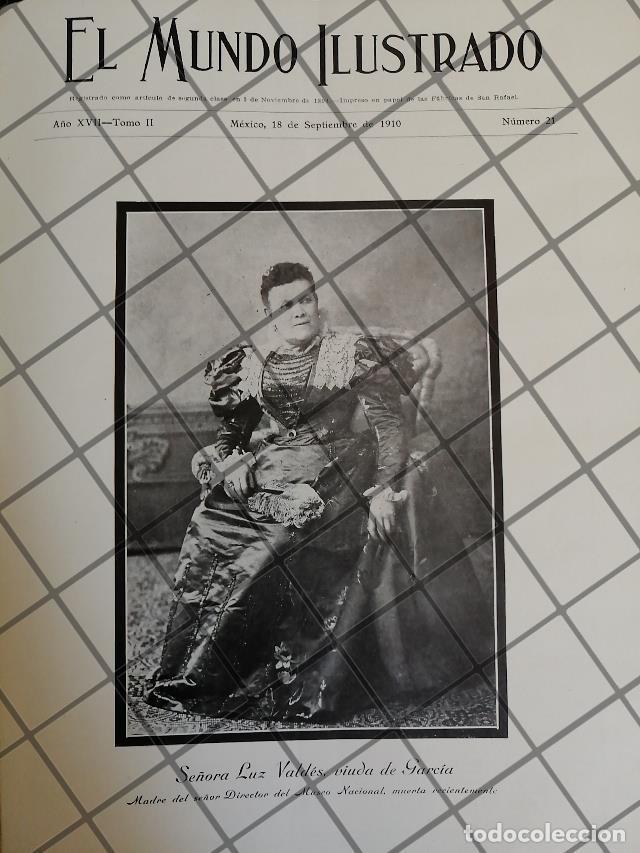 Poster collecting: PORTADA ANTIGUA 1910 MUERE LUZ ZEFERINA VALDES DE GARCIA