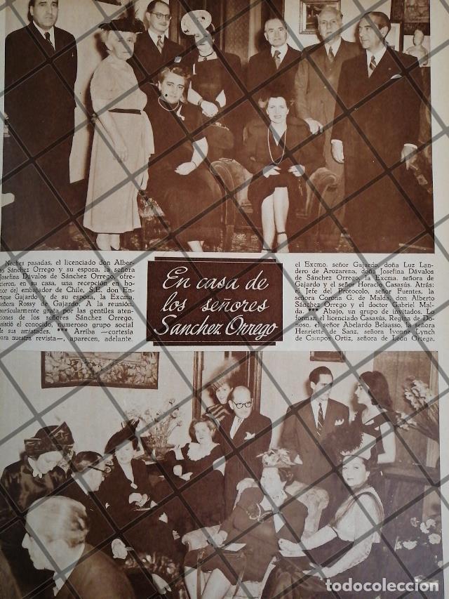 Poster collecting: AFICHE ANTIGUO REUNION EN CASA ALBERTO SANCHEZ ORREGO 1948