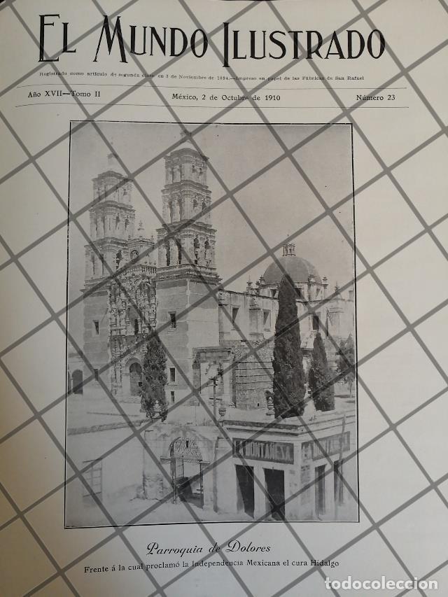 Poster collecting: PORTADA ANTIGUA 1910 PARROQUIA DE DOLORES. GUANAJUATO