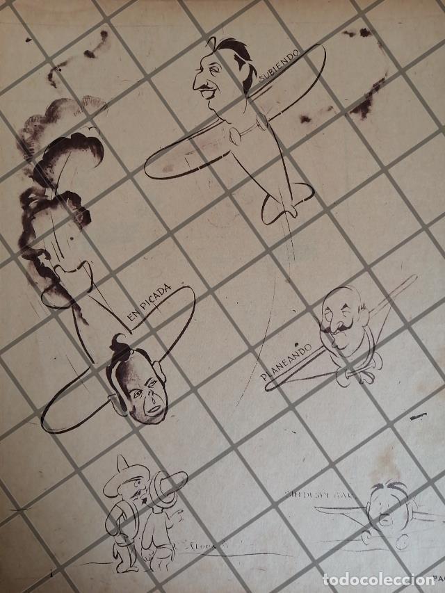 Poster collecting: CARICATURA ANTIGUA MIGUEL ALEMAN POR: CALOCA VALLE 3