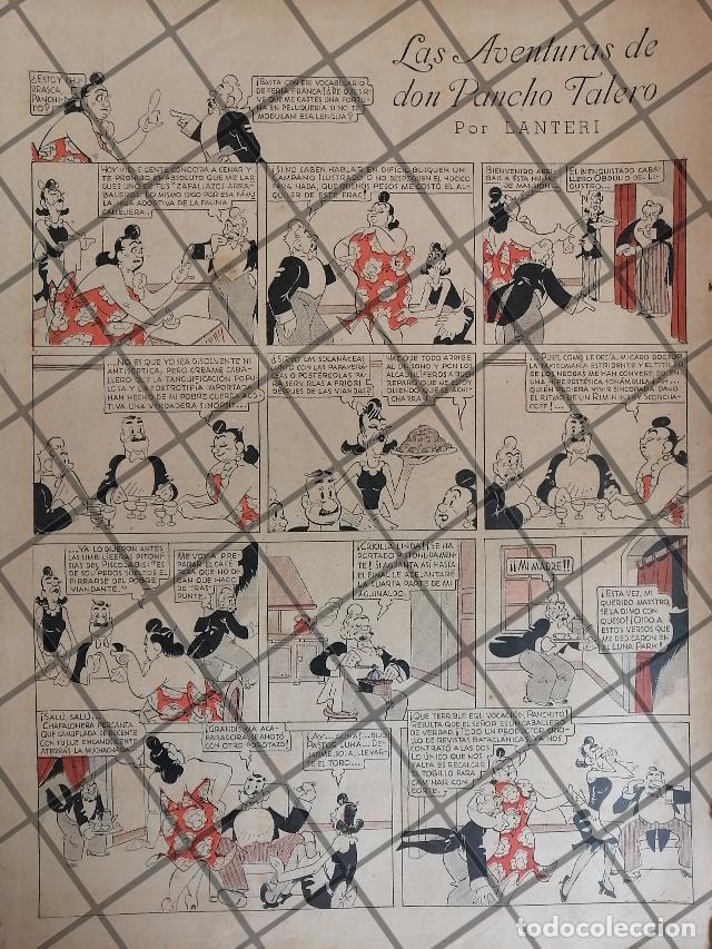 Poster collecting: TIRA COMICA ANTIGUA PANCHO TALERO. POR: ARTURO LANTERI 1930
