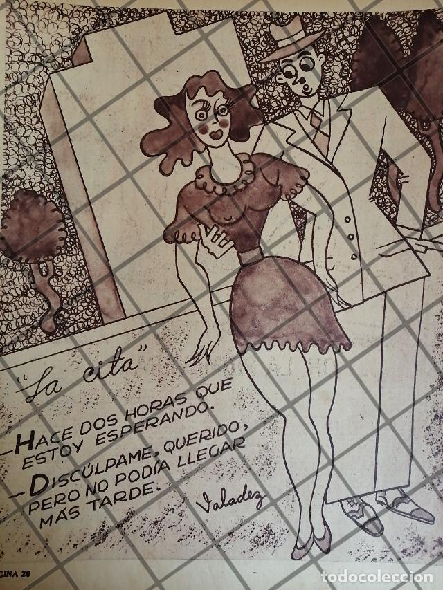 Poster collecting: CARICATURA RETRO. 1946 POR: VALADEZ -3