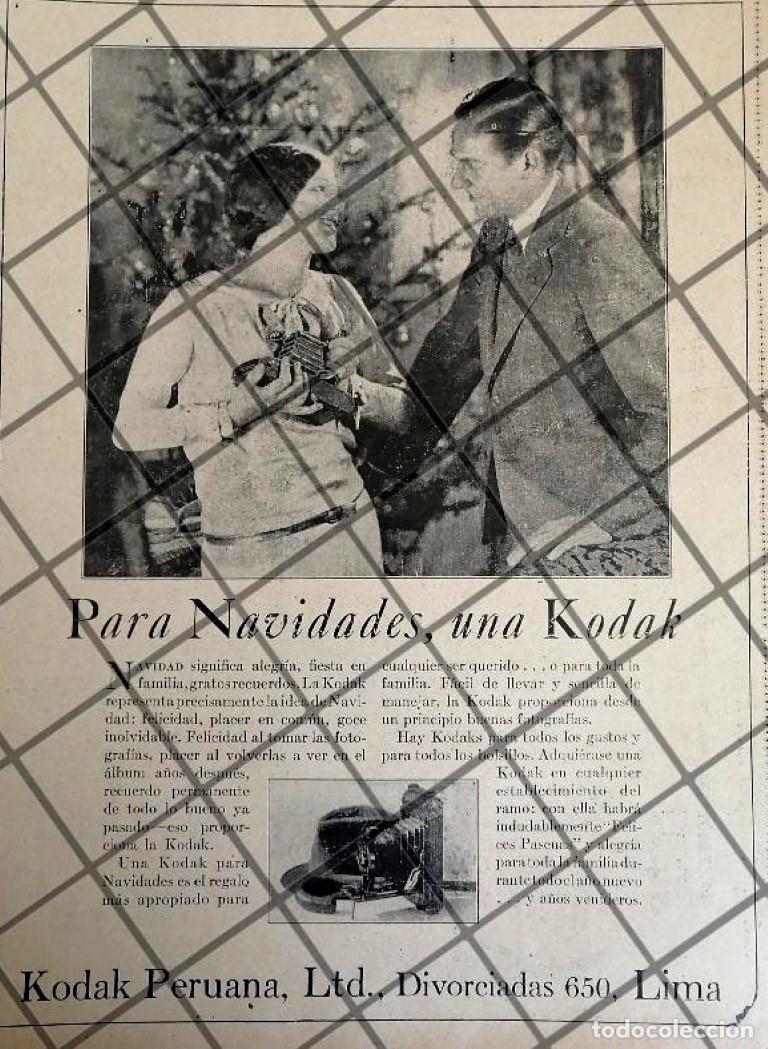 Collectionnisme d'affiches: CARTEL PUBLICITARIO ANTIGUO CAMARAS KODAK 1928 -63