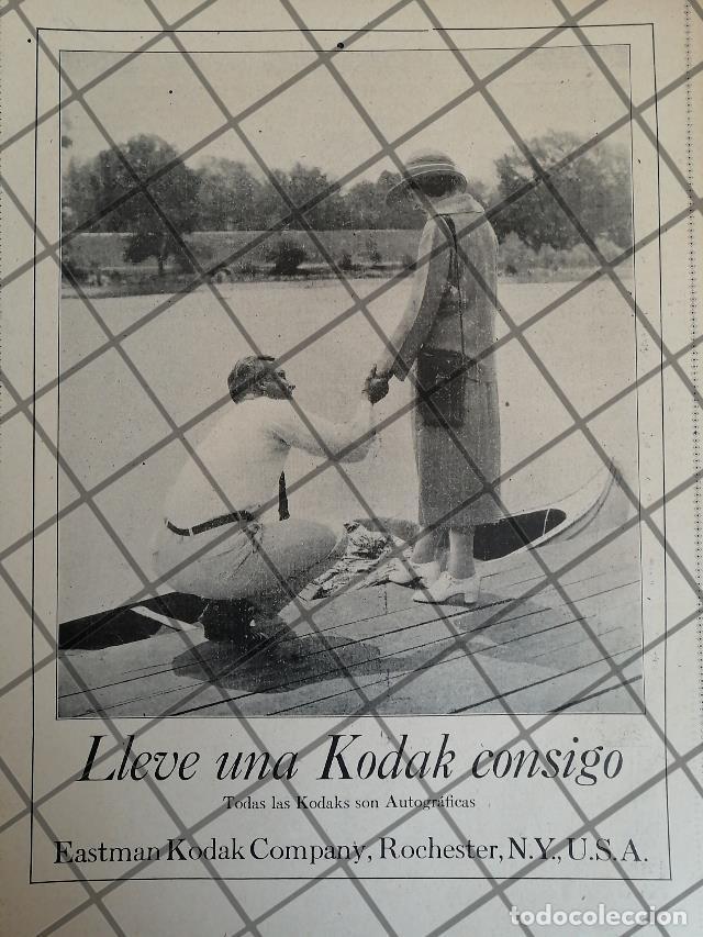 Collectionnisme d'affiches: CARTEL PUBLICITARIO ANTIGUO CAMARAS KODAK 1928 -64