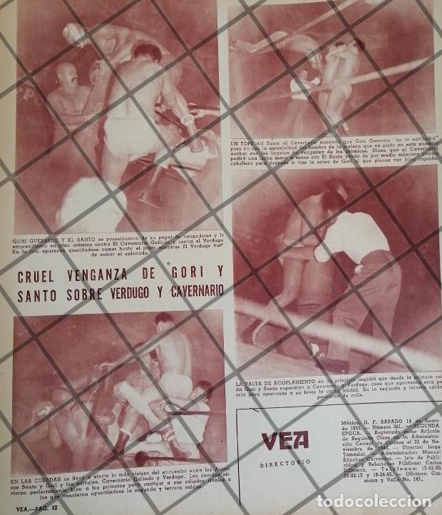 Collectionnisme d'affiches: AFICHE RETRO LUCHADOR EL SANTO , GORI GUERRERO Y OTROS