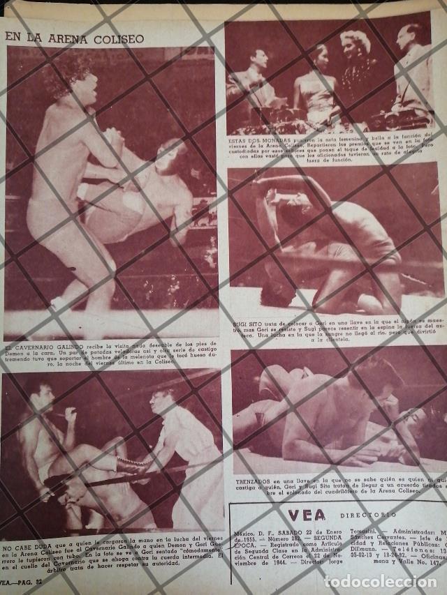 Coleccionismo de carteles: AFICHE RETRO LUCHA LIBRE BLUE DEMON, CAVERNARIO, SUGI SITO