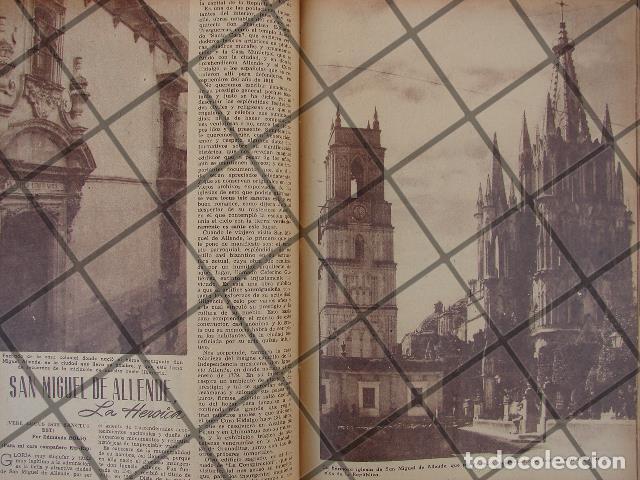 Collectionnisme d'affiches: AFICHE ANTIGUO. SAN MIGUEL DE ALLENDE 1944 LA HEROICA