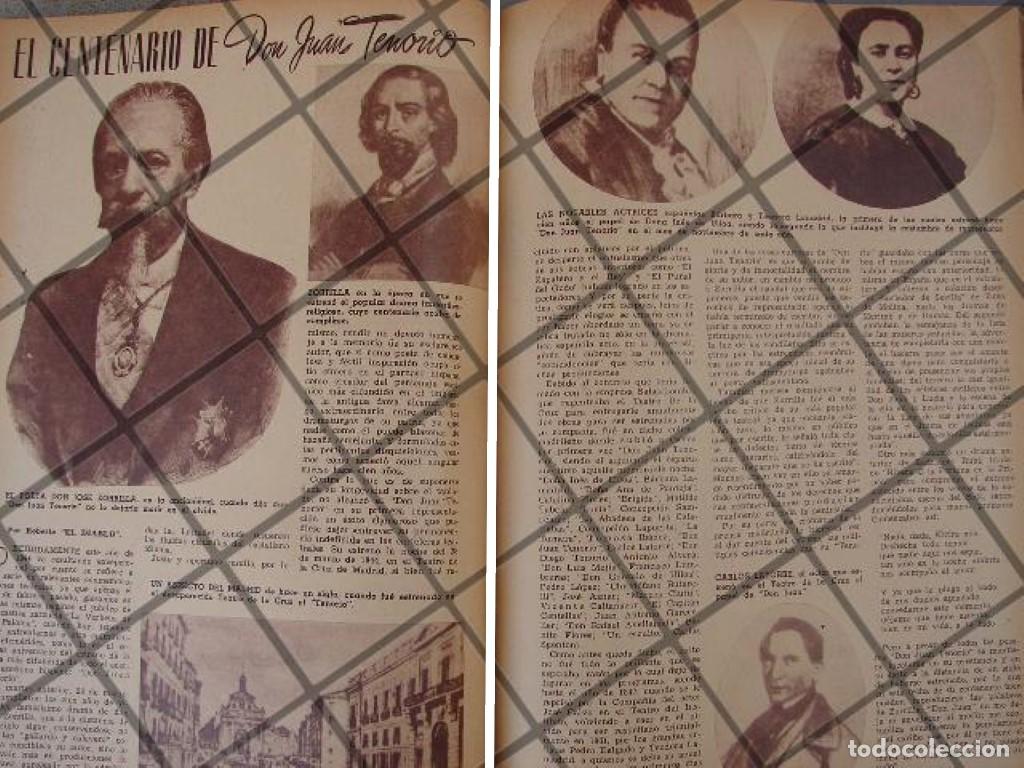 Collectionnisme d'affiches: AFICHE ANTIGUO CENTENARIO DE DON JUAN TENORIO 1944