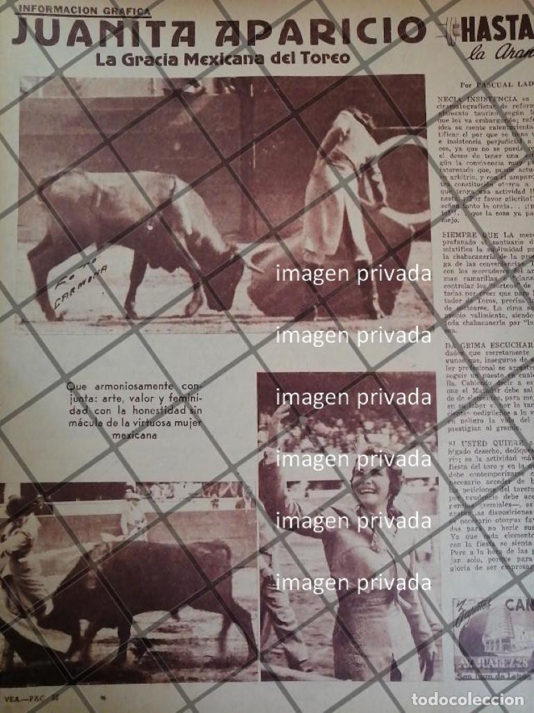 Collectionnisme d'affiches: AFICHE ANTIGUO DEBUT DE LA TORERA JUANITA APARICIO 1953