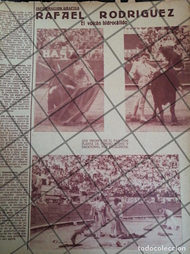 Sammeln von Plakaten: AFICHE ANTIGUO TORERO. RAFAEL RODRIGUEZ DOMINGUEZ. 1950s
