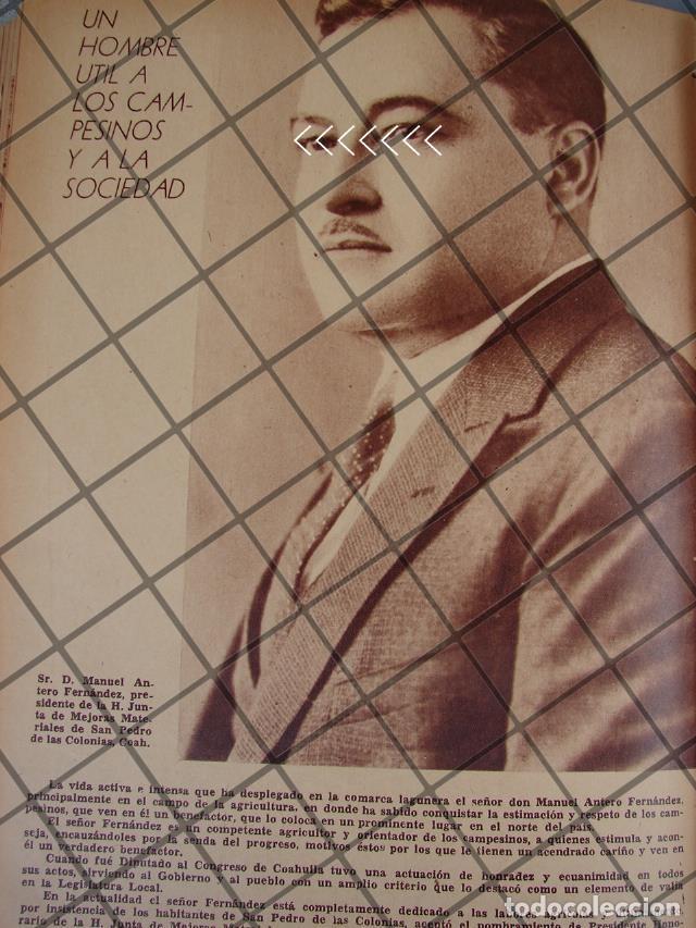Sammeln von Plakaten: AFICHE ANTIGUO MANUEL ANTERO FERNANDEZ. TORREON 1944