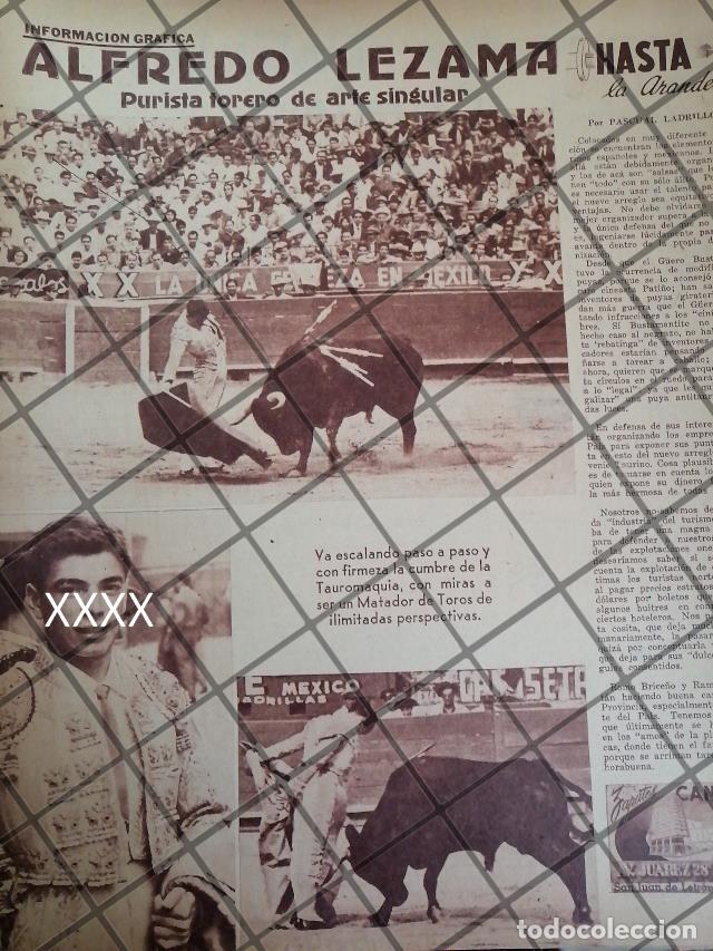 Sammeln von Plakaten: AFICHE ANTIGUO TORERO ALFREDO LEZAMA. 1950s