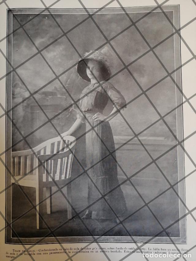 Sammeln von Plakaten: CARTEL ANTIGUO 1910 VESTIDOS DE LUJO CASA FELIX DE PARIS 18