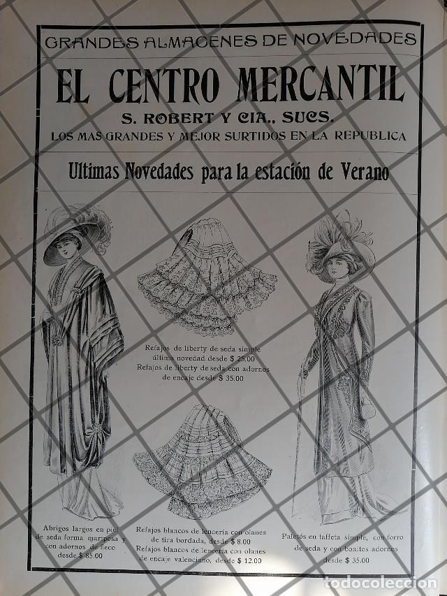 Sammeln von Plakaten: CARTEL ANTIGUO TIENDA EL CENTRO MERCANTIL 1910 -17
