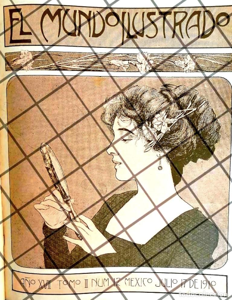 Sammeln von Plakaten: PORTADA ANTIGUA ARTISTICA ART NOVEAU 1910 -JL17