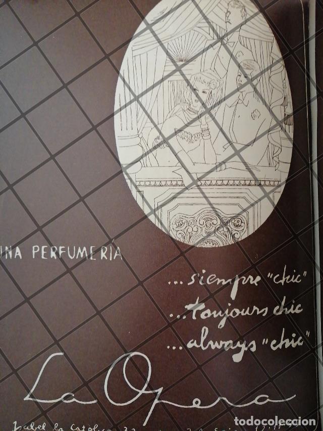 Sammeln von Plakaten: CARTEL ANTIGUO TIENDA PERFUMERIA LA OPERA 1948 125