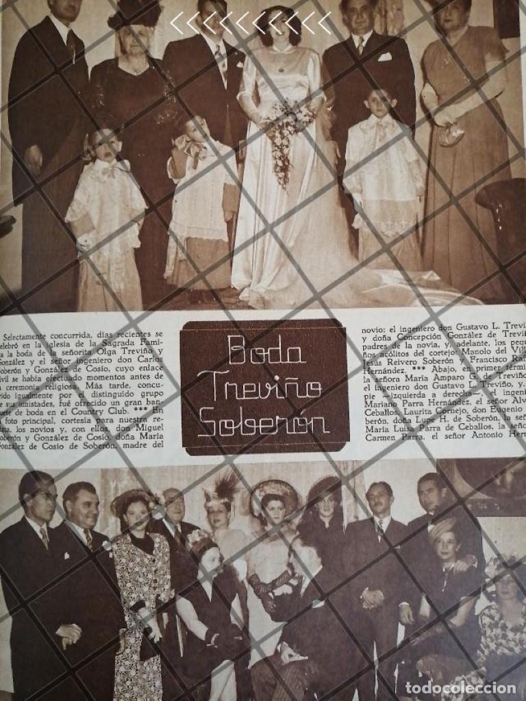 Sammeln von Plakaten: AFICHE ANTIGUO BODA. SOBERON TREVI&Ntilde;O 1948