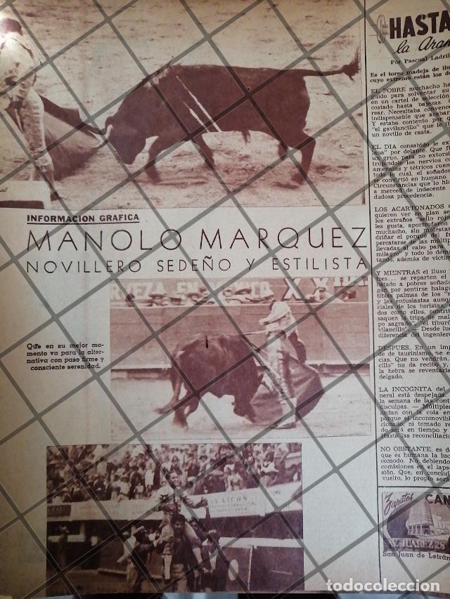 Sammeln von Plakaten: AFICHE ANTIGUO EL TORERO JOAQUIN MARQUES EN MEXICO 1954 2
