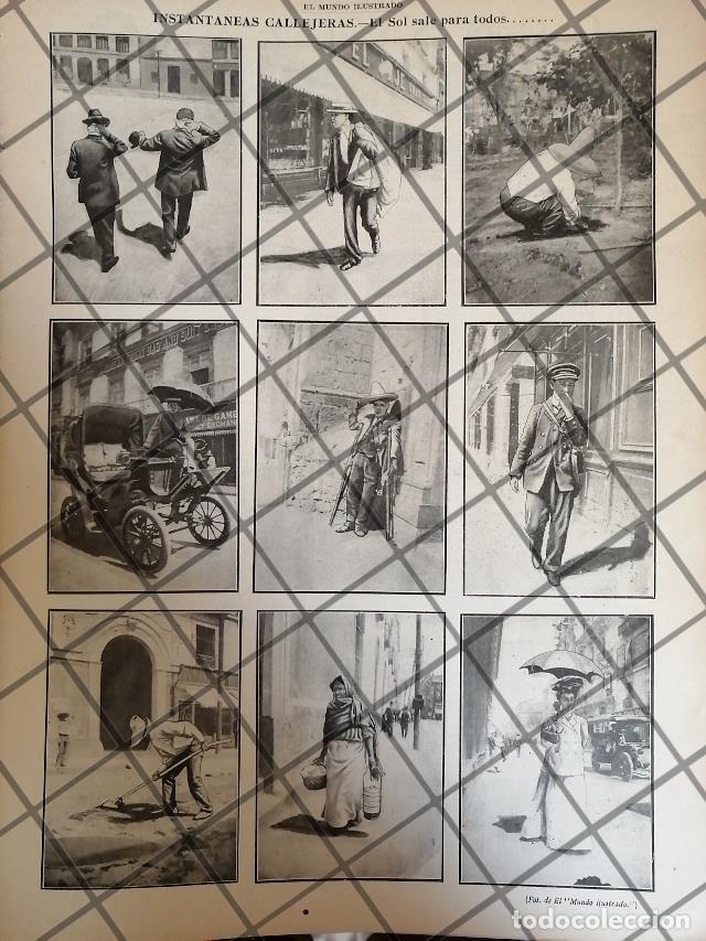 Sammeln von Plakaten: AFICHE ANTIGUO GENTE COMUN DE LA CIUDAD DE MEXICO 1907