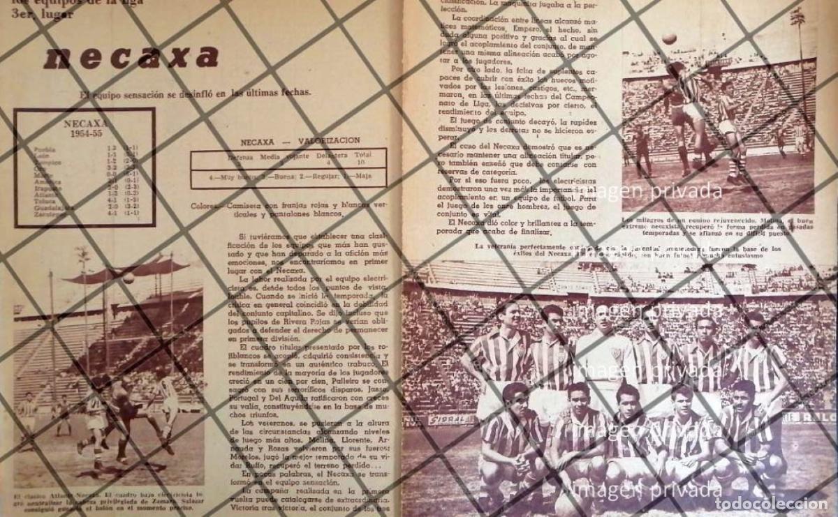 Sammeln von Plakaten: AFICHE RETRO CLUB DE FUTBOL NECAXA 1955