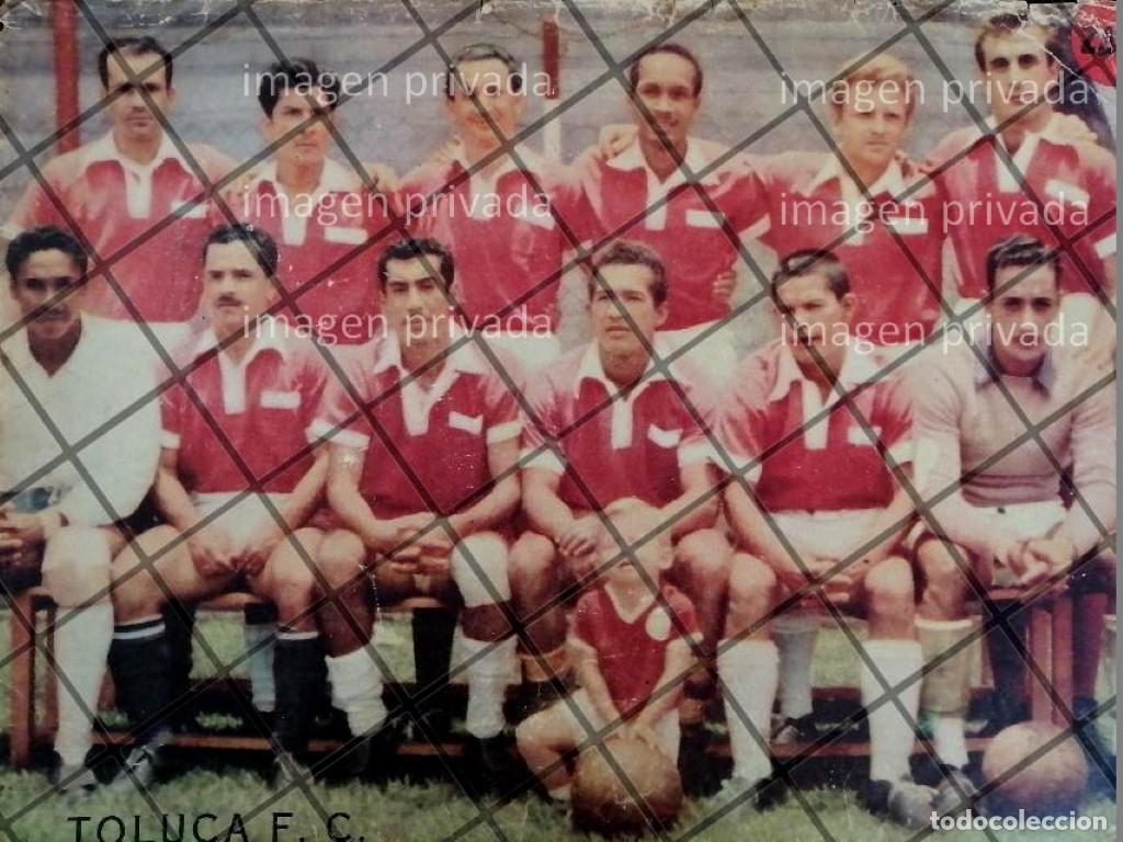 Poster collecting: AFICHE RETRO CLUB DE FUTBOL TOLUCA 1955