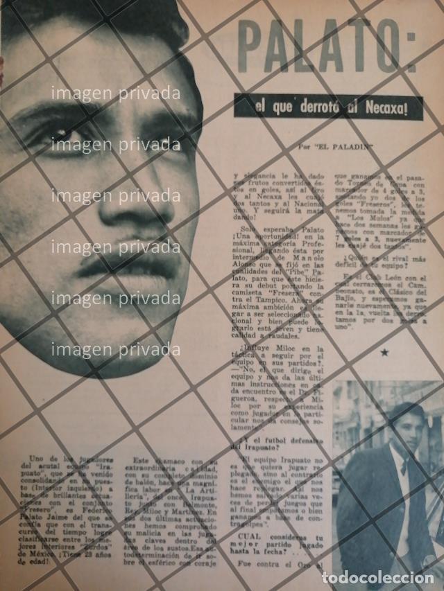 Poster collecting: AFICHE RETRO FUTBOLISTA FEDERICO PALATO JAIME 1963