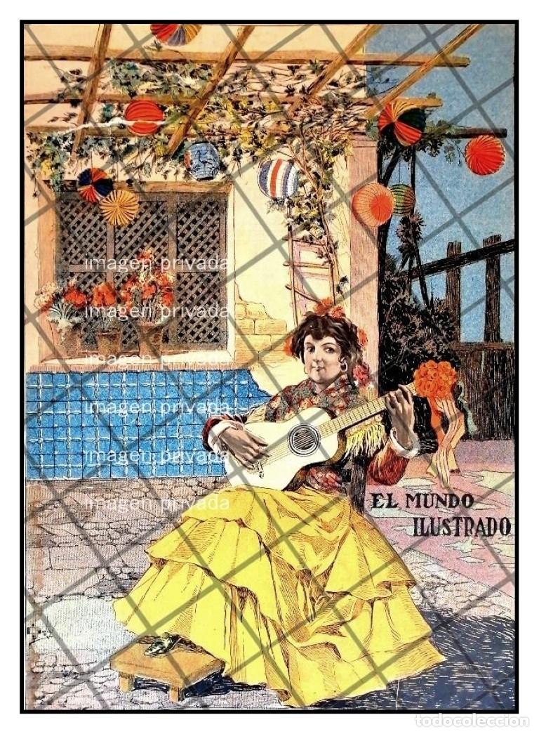 Poster collecting: PORTADA ANTIGUA 1907 POR: GODOY GITANA MEXICANA