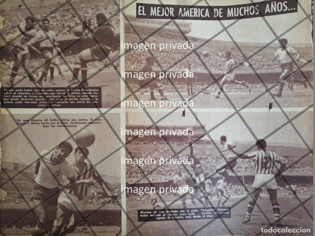 Poster collecting: AFICHE RETRO PARTIDO CLASICO. AMERICA - CHIVAS 1963