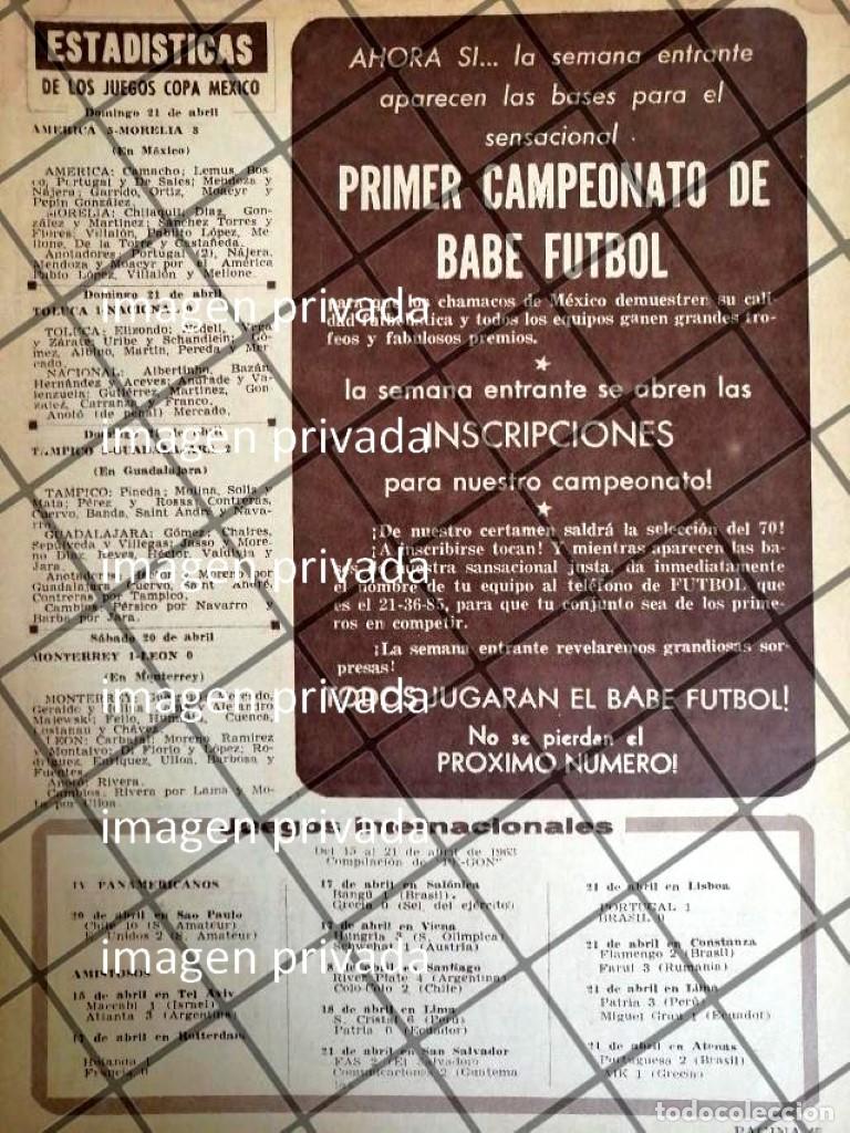 Poster collecting: AFICHE RETRO CAMPEONATO BABE FUTBOL 1963 /RARO 2