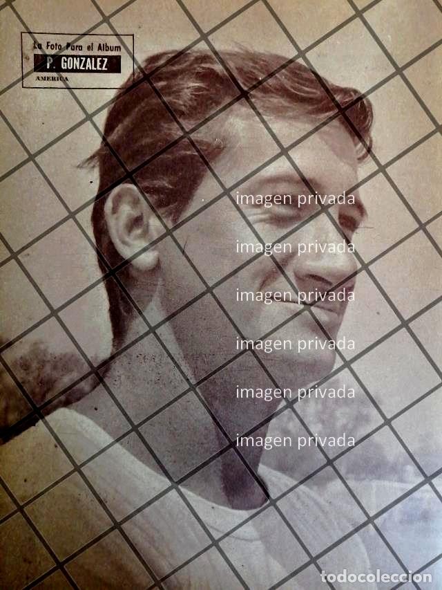 Poster collecting: AFICHE RETRO FUTBOLISTA P. GONZALEZ 1963
