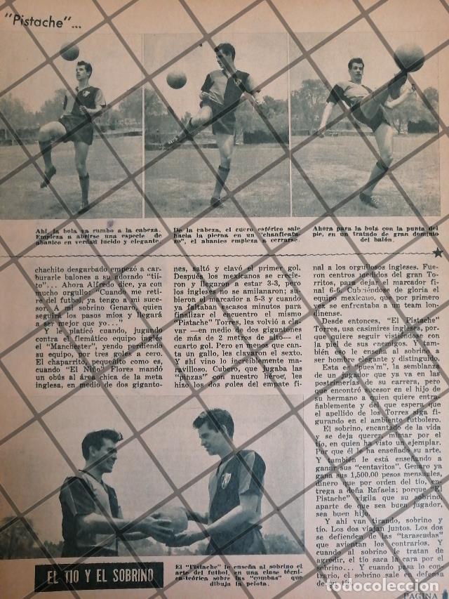 Poster collecting: AFICHE RETRO FUTBOLISTA. ALFREDO PISTACHE TORRES, 1955 2