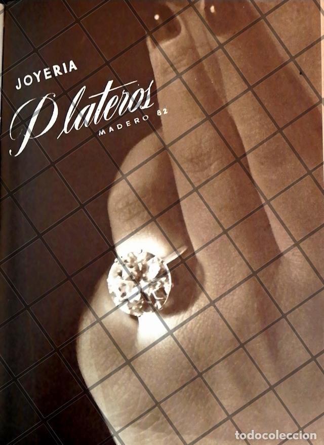 Collectionnisme d'affiches: CARTEL ANTIGUO JOYERIA PLATEROS 1948 8
