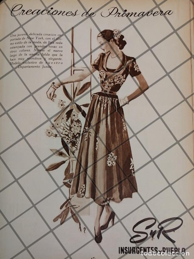 Collectionnisme d'affiches: CARTEL RETRO TIENDAS SALINAS Y ROCHA DIBUJO ABEL QUEZADA, 1948 7